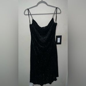 COPY - Vintage Y2K City Triangles burnt velvet dress Size Medium